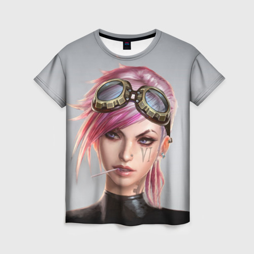 Женская футболка 3D VI 1