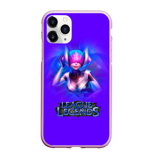 Чехол для iPhone 11 Pro Max матовый DJ Sona, цвет розовый