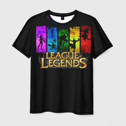 Мужская футболка 3D LOL Heroes 2
