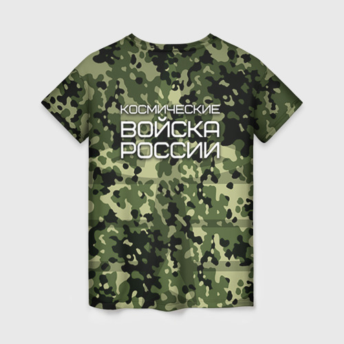 Женская футболка 3D Космические войска - фото 2