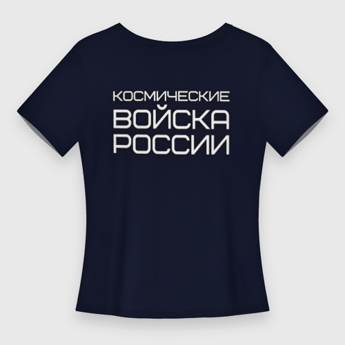 Женская футболка 3D Slim Космические войска, цвет 3D печать - фото 2