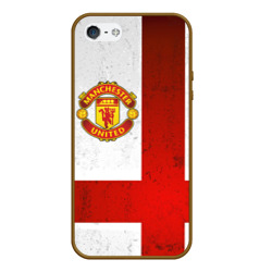 Чехол для iPhone 5/5S матовый Manchester United FC