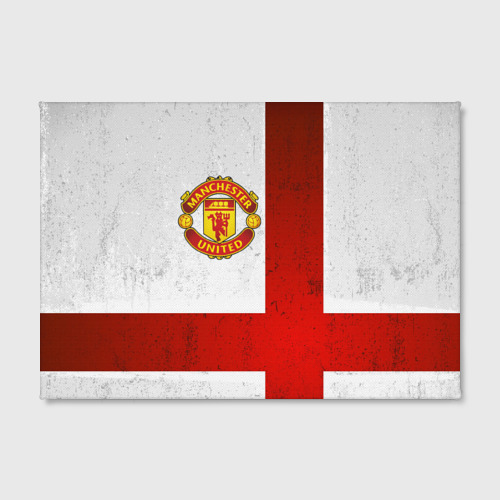 Холст прямоугольный Manchester United FC, цвет 3D печать - фото 2