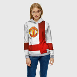 Женская толстовка 3D Manchester United FC - фото 2