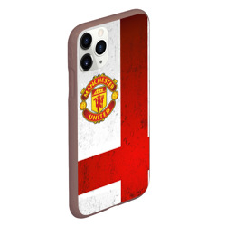 Чехол для iPhone 11 Pro матовый Manchester United FC - фото 2