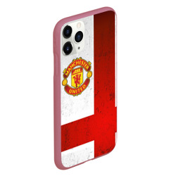 Чехол для iPhone 11 Pro матовый Manchester United FC - фото 2