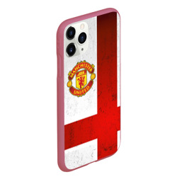 Чехол для iPhone 11 Pro Max матовый Manchester United FC - фото 2