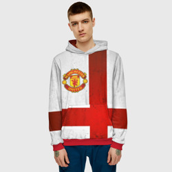 Мужская толстовка 3D Manchester United FC - фото 2