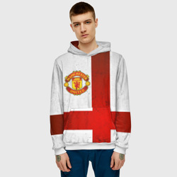 Мужская толстовка 3D Manchester United FC - фото 2