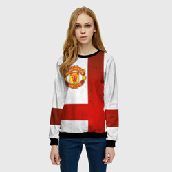 Женский свитшот 3D Manchester United FC - фото 2