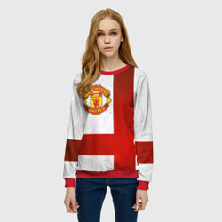 Женский свитшот 3D Manchester United FC - фото 2