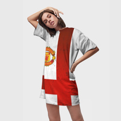 Платье-футболка 3D Manchester United FC - фото 2