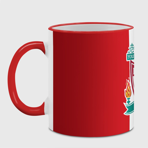 Кружка с полной запечаткой Liverpool FC, цвет Кант красный - фото 2