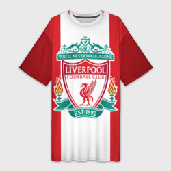 Платье-футболка 3D Liverpool FC