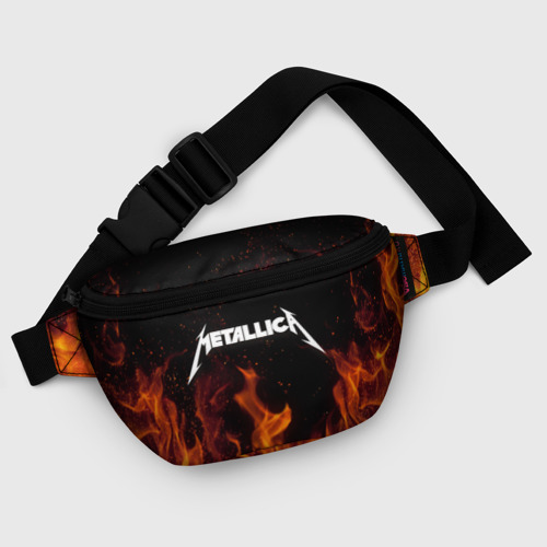 Поясная сумка 3D Metallica fire - фото 6