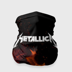 Бандана-труба 3D Metallica fire