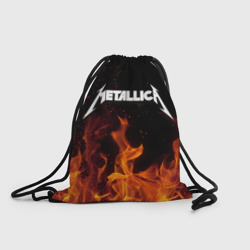 Рюкзак-мешок 3D Metallica fire