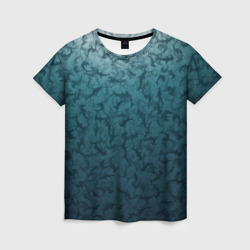 Женская футболка 3D Акулы-молоты