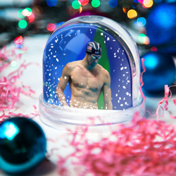 Игрушка Снежный шар Michael Phelps - фото 2