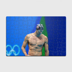 Головоломка Пазл магнитный 126 элементов Michael Phelps