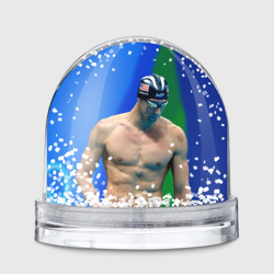 Игрушка Снежный шар Michael Phelps