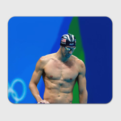 Прямоугольный коврик для мышки Michael Phelps