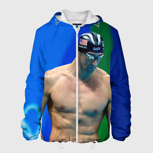 Мужская куртка 3D Michael Phelps