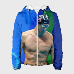 Женская куртка 3D Michael Phelps