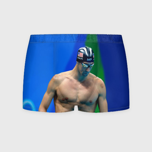 Мужские трусы 3D Michael Phelps, цвет 3D печать