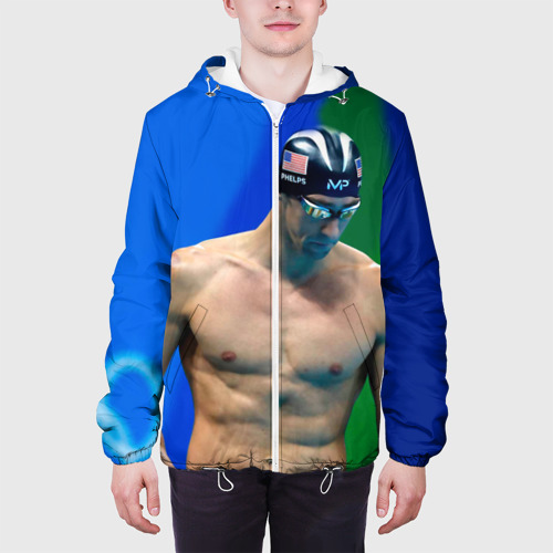 Мужская куртка 3D Michael Phelps - фото 4