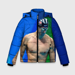 Зимняя куртка для мальчиков 3D Michael Phelps