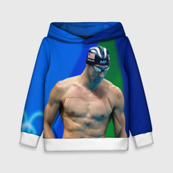 Детская толстовка 3D Michael Phelps