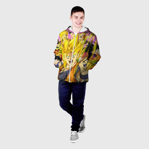 Мужская куртка 3D Scream, цвет 3D печать - фото 3