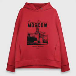 Женское худи Oversize хлопок Москва, Кремль