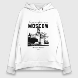 Женское худи Oversize хлопок Москва, Кремль