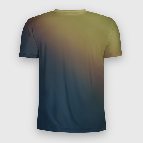Мужская футболка 3D Slim Череп в дыму, цвет 3D печать - фото 2