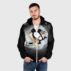 Мужская ветровка 3D Хоккей 1 - фото 2