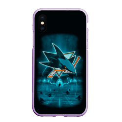 Чехол для iPhone XS Max матовый Хоккей 4