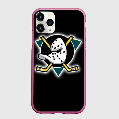 Чехол для iPhone 11 Pro матовый Хоккей 6