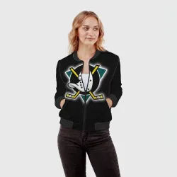 Женский бомбер 3D Хоккей 6 - фото 2