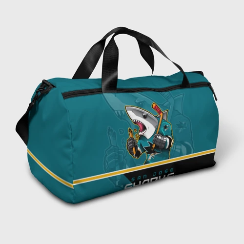 Сумка спортивная 3D San Jose Sharks