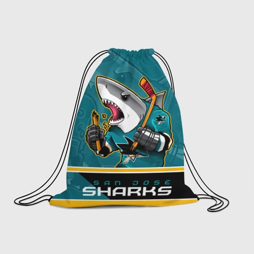 Рюкзак-мешок 3D San Jose Sharks