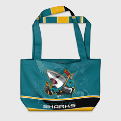 Пляжная сумка 3D San Jose Sharks