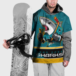 Накидка на куртку 3D San Jose Sharks