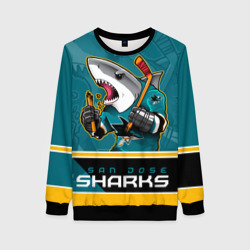 Женский свитшот 3D San Jose Sharks