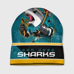 Шапка 3D San Jose Sharks