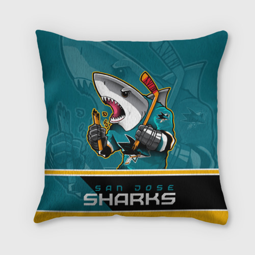 Подушка 3D San Jose Sharks