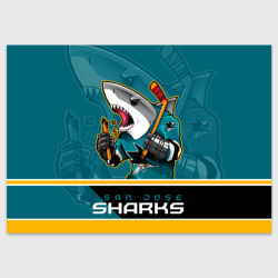 Поздравительная открытка San Jose Sharks