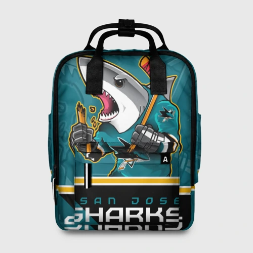 Сумка-рюкзак 3D San Jose Sharks