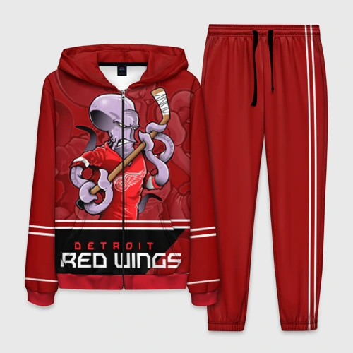 Мужской костюм 3D Detroit Red Wings
